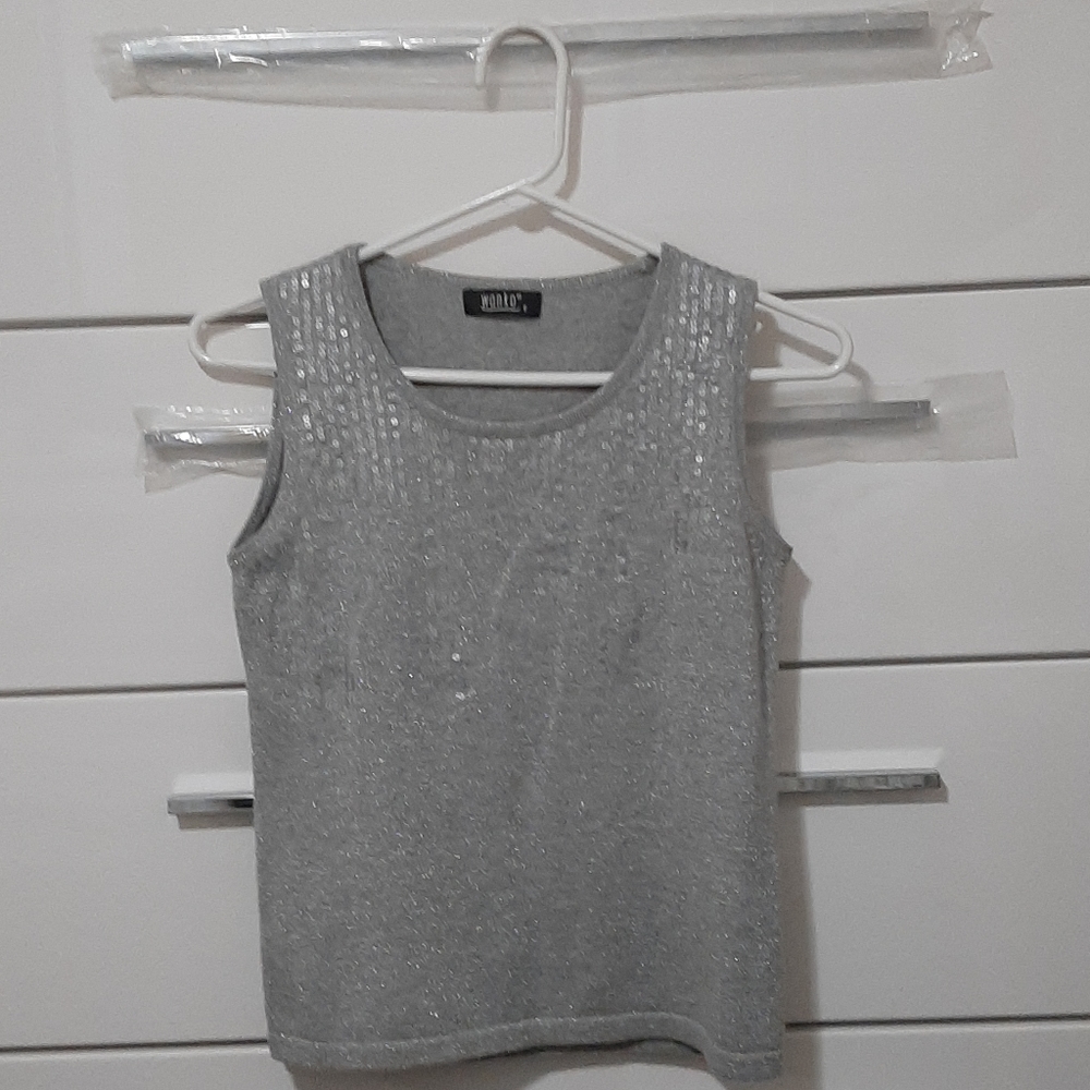 Gray blouse